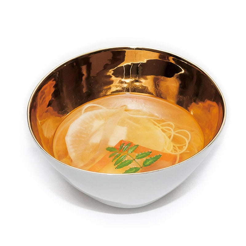 Gold Famished Bowl Small