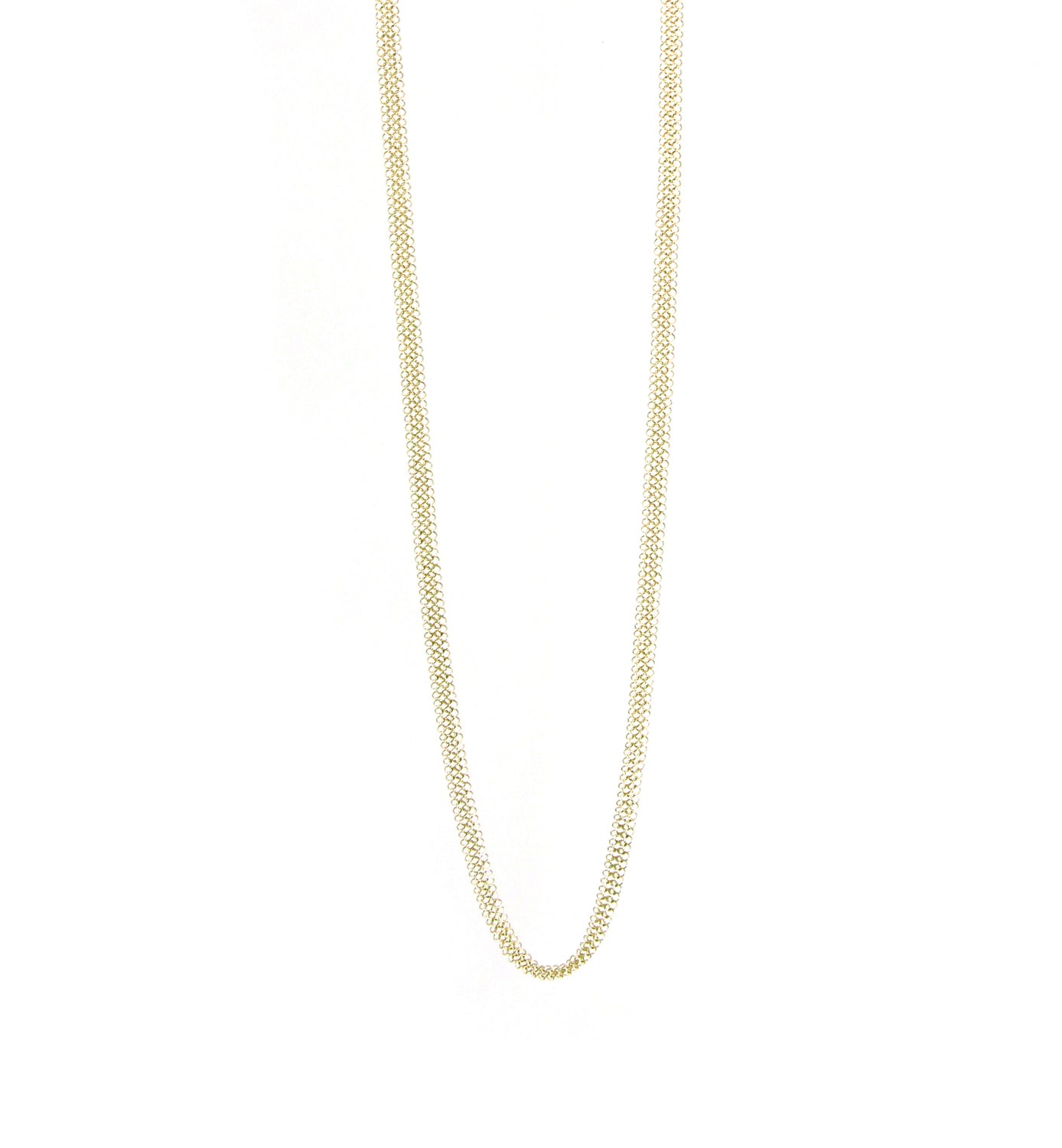 Les Basiques Fine Chainmail Necklaces - Gold