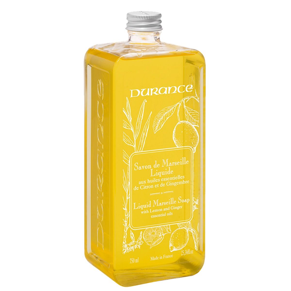 Marseille 750ml Liquid Soap - Lemon and Ginger