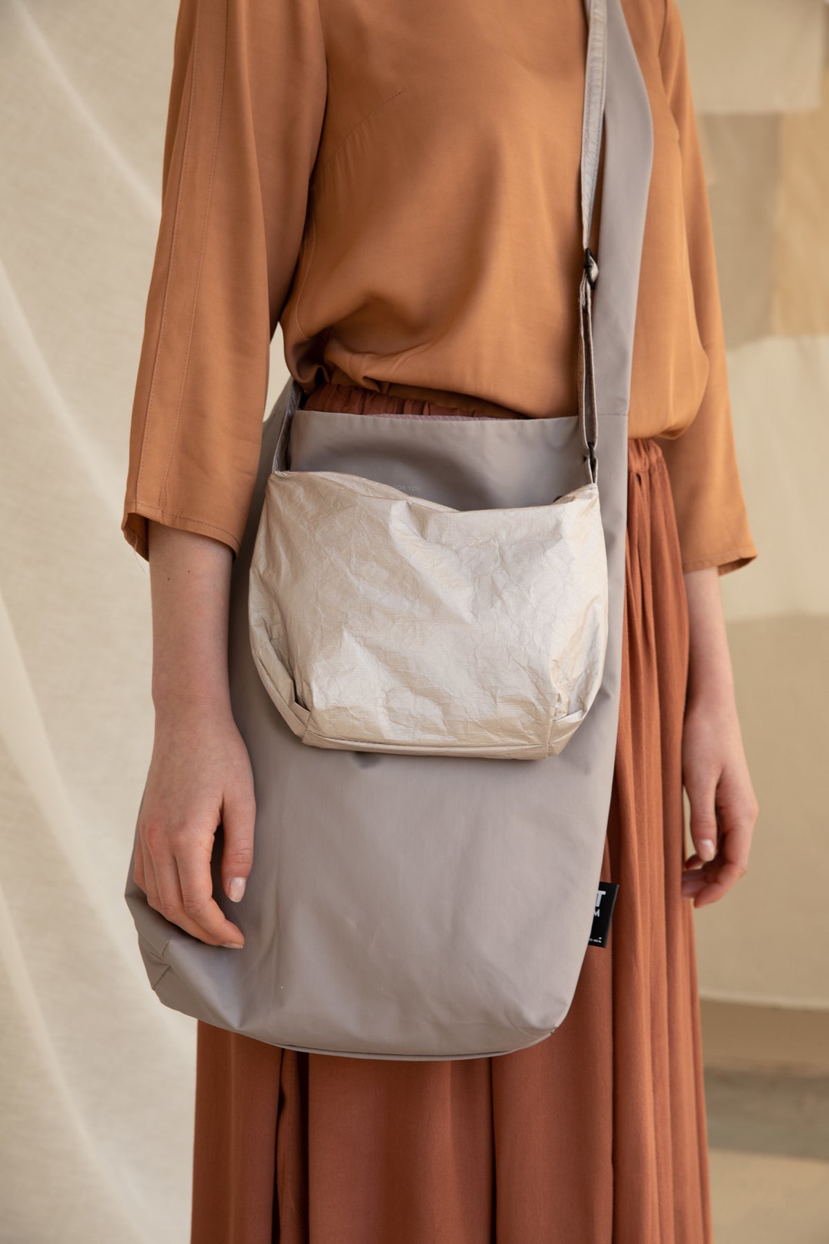 Crossbody  Bag - Dusty Gold